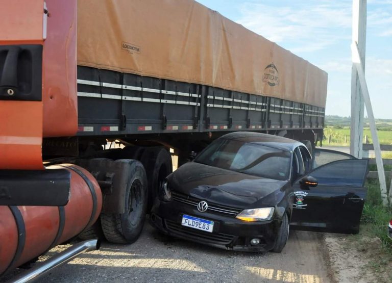 Prefeito de Formigueiro se envolve em acidente na ERS-149