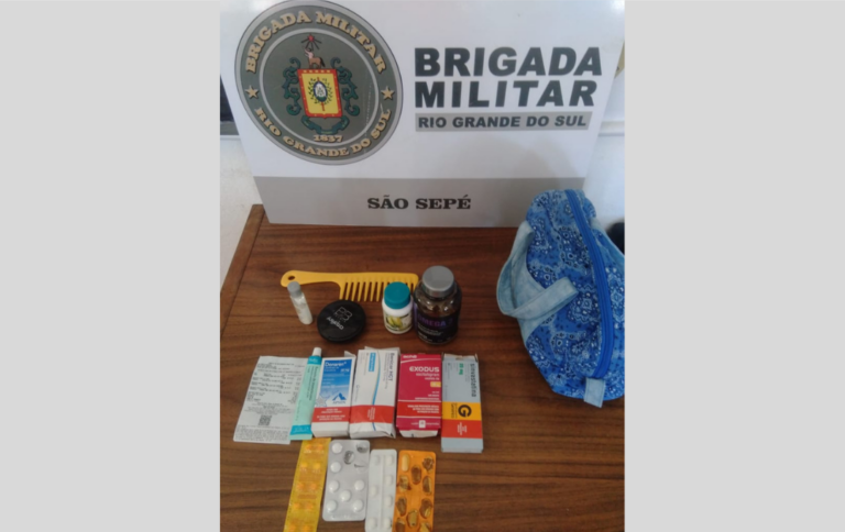 Homem é preso após furto de bolsa com mediamentos em São Sepé