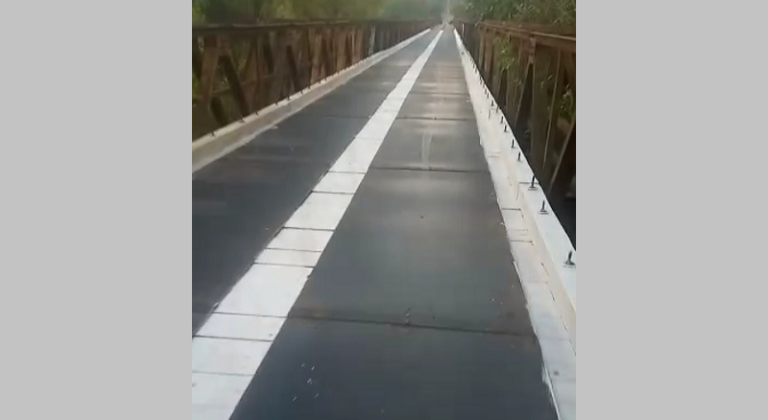 Ponte das Tunas entra na fase final de reforma