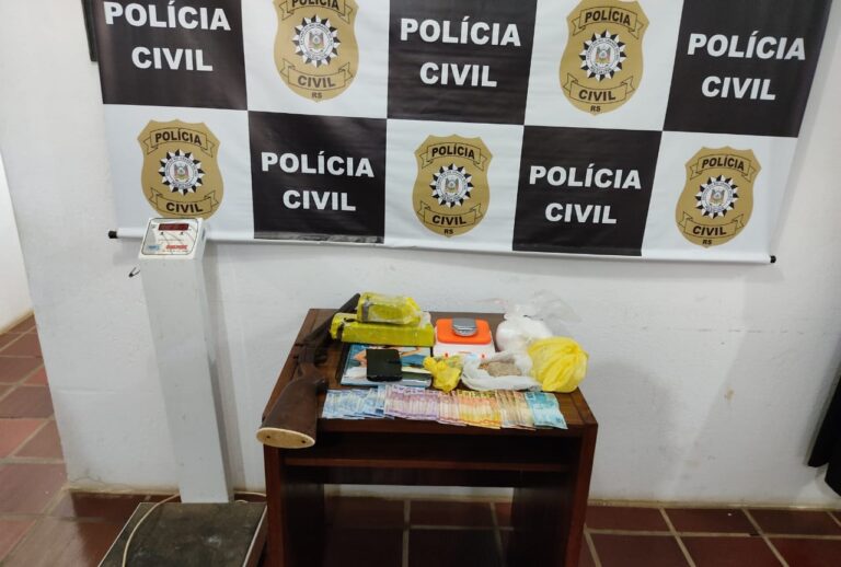 Homem é preso por tráfico de drogas em São Sepé