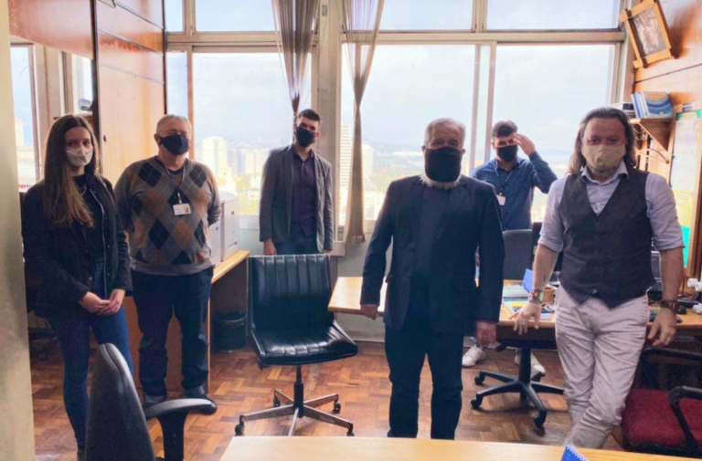 João Luiz Vargas cumpre agenda em Porto Alegre