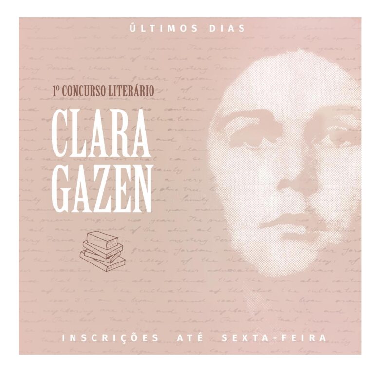 Inscrições do “I Concurso Literário Clara Gazen” encerram sexta-feira, 1º