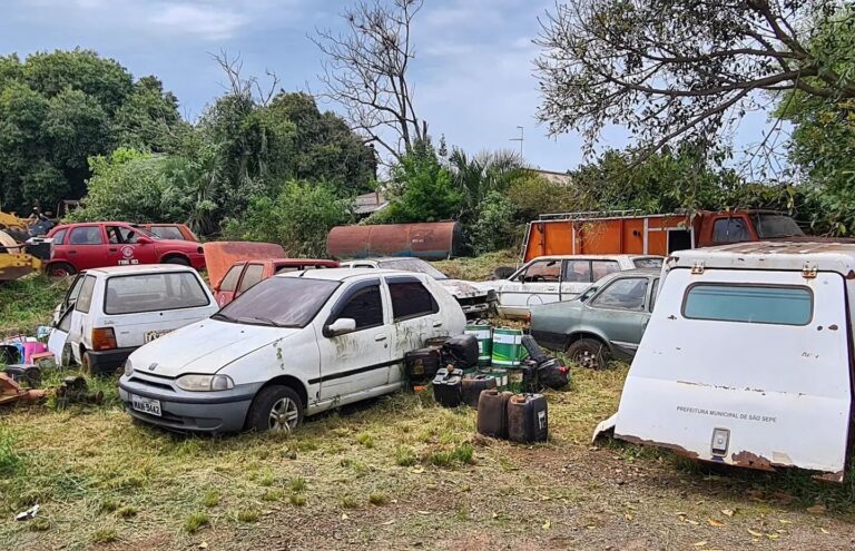 Prefeitura de São Sepé realiza leilão de veículos, máquinas e bens inservíveis