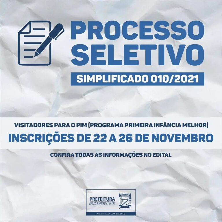 Prefeitura de São Sepé abre processo seletivo para contratação de visitadores do PIM
