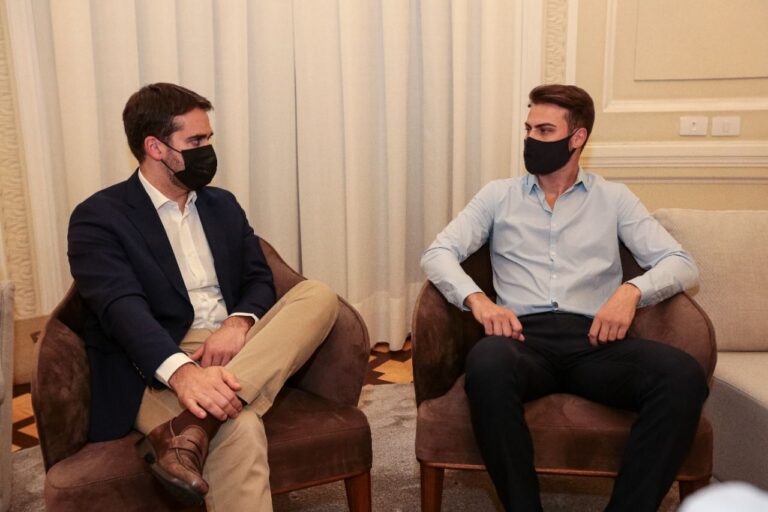 Vereador Matheus Leão leva demandas de São Sepé ao governador Eduardo Leite