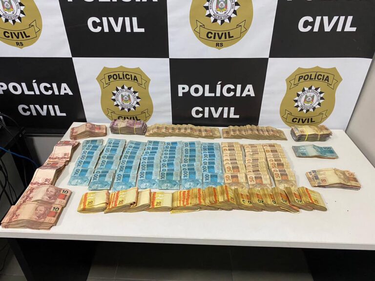 Foragido é preso com R$ 136 mil no interior de Restinga Sêca