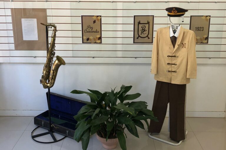 Exposição conta a história da Banda Paz e Concórdia