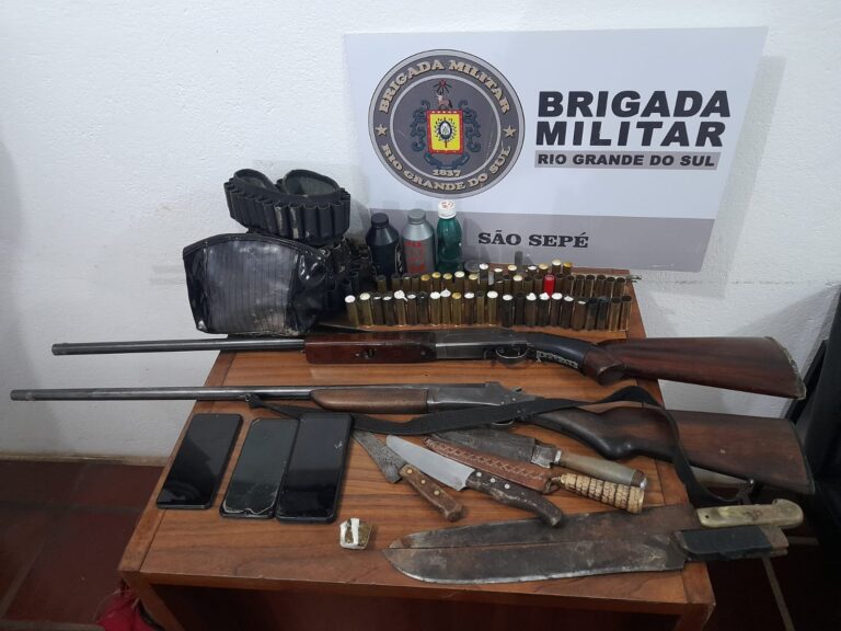 Grupo armado é detido no interior de São Sepé