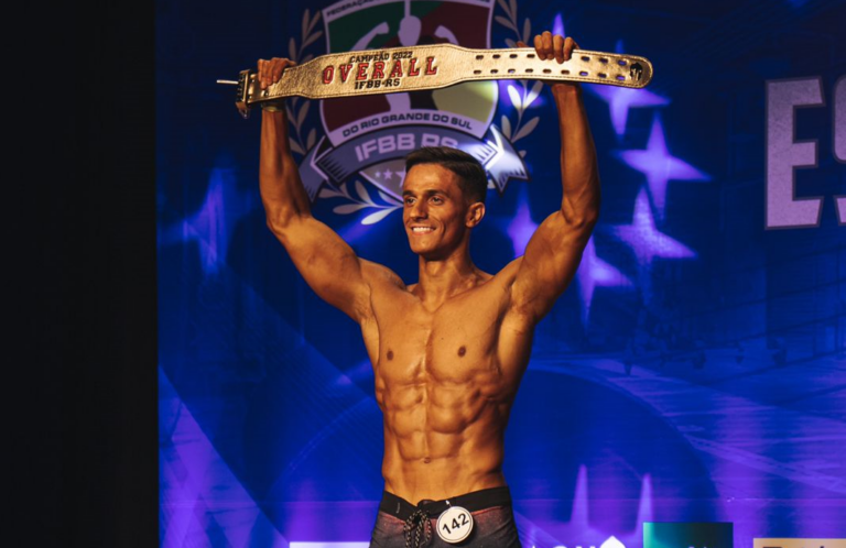 Sepeense conquista campeonato de fisiculturismo em Porto Alegre