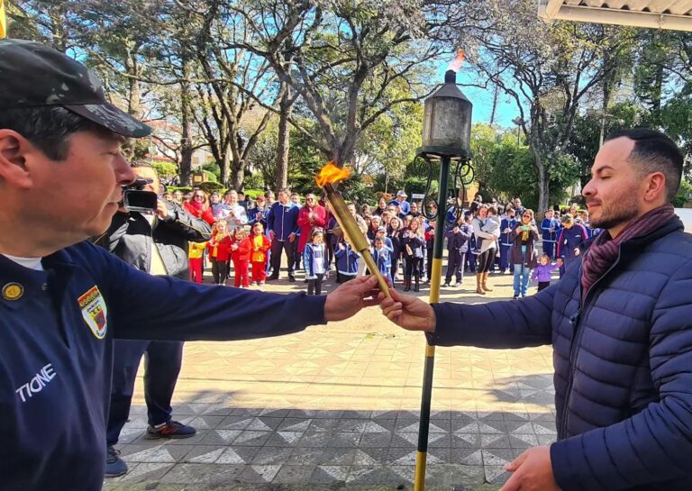 São Sepé recebe Fogo Simbólico da Pátria