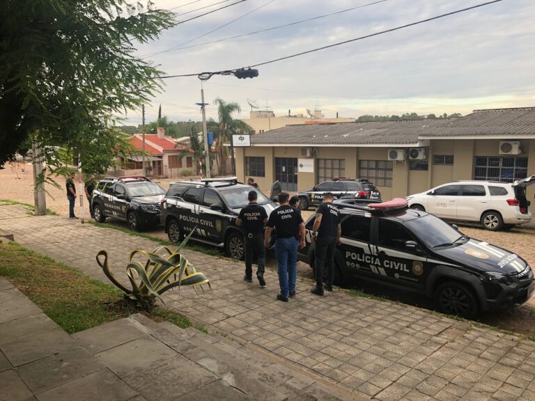 Operação da Polícia Civil prende quatro pessoas em São Sepé