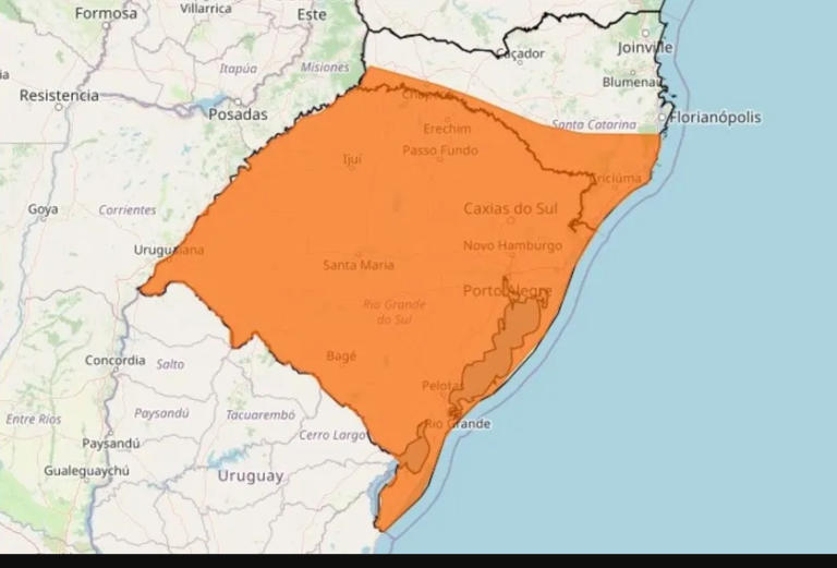 Temporal atinge distrito de Vila Block e outras localidades em São Sepé.