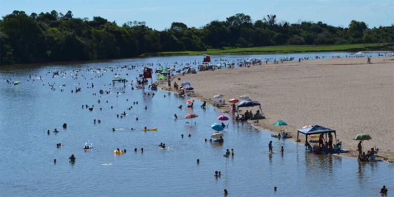 Prefeitura de Restinga Seca faz melhorias no Balneário das Tunas para a temporada de verão.
