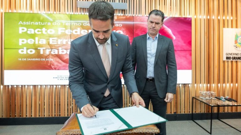 Estado reafirma compromisso com Pacto Federativo para a Erradicação do Trabalho Escravo