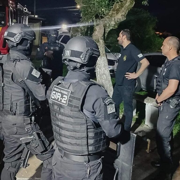 Polícia Penal faz revista geral em Presídio de Júlio de Castilhos