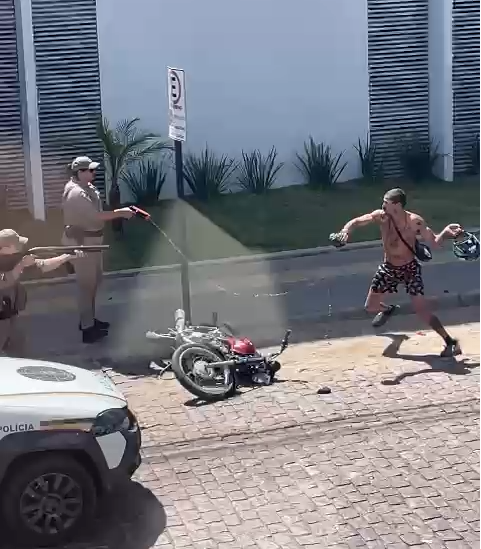FOI NOTÍCIA: Brigada militar de Caçapava do Sul prende homem por desacato.