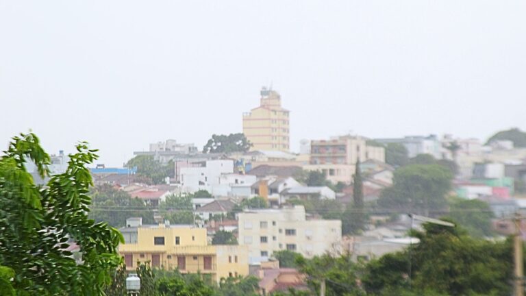 Frente fria chega e derruba em 10 graus a temperatura em São Sepé.