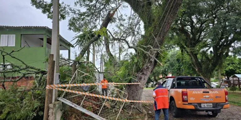 RS contabiliza os estragos causados pelo temporal.