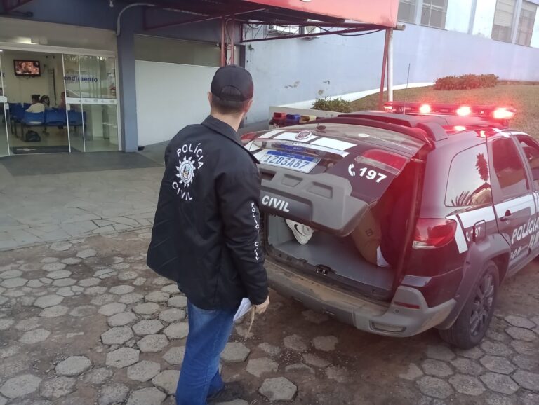 POLÍCIA CIVIL DE SÃO PEDRO DO SUL PRENDE SUSPEITO DE TORTURA