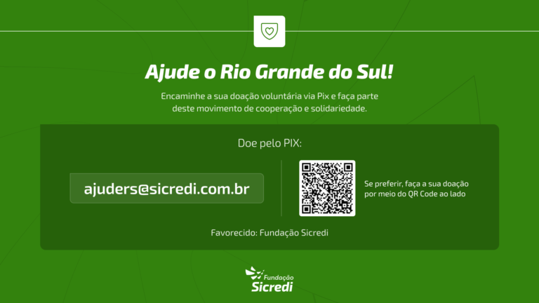 Sicredi dobra o valor arrecadado em campanha nacional para o Rio Grande do Sul e inicia nova mobilização