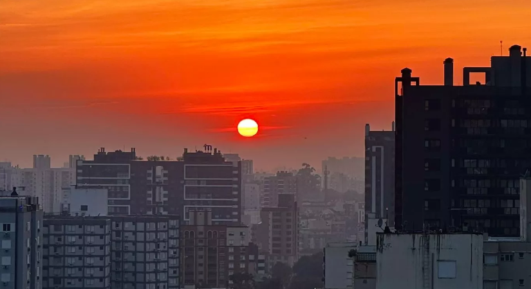 Tempo seco eleva a temperatura em São Sepé e no Rio grande do sul.