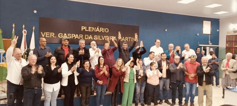 PP e PSB realizaram convenção juntos na Câmara Municipal.