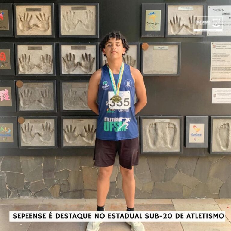 SEPEENSE É DESTAQUE NO ESTADUAL SUB-20 DE ATLETISMO