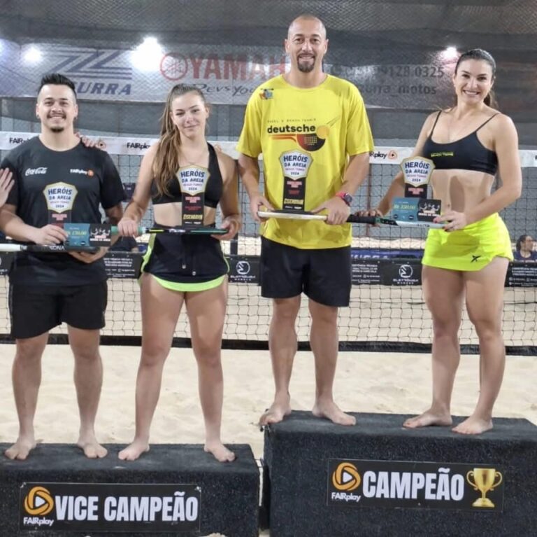 Sepeenses fazem bonito no circuito de Beach tênis – Etapa Santa Maria