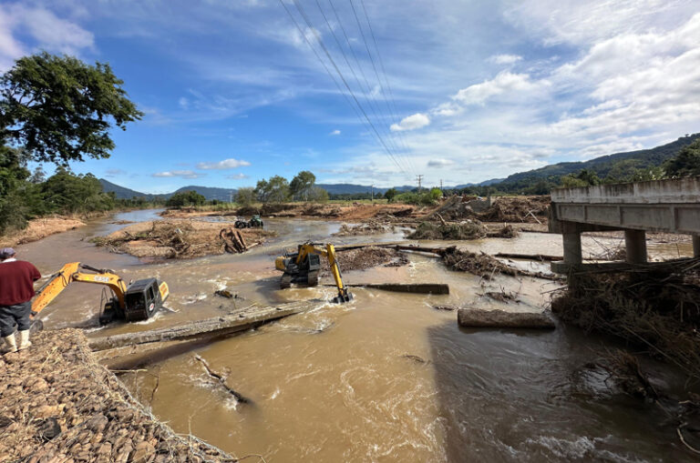 Nova ponte sobre o Arroio Corupá, em Agudo, terá apoio financeiro da Gerdau.