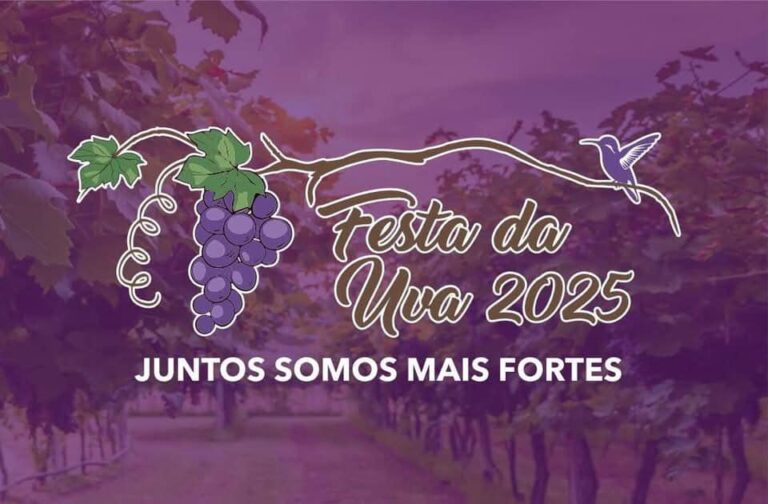 VEM AÍ A FESTA DA UVA 2025.