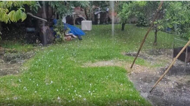 TEMPESTADE DE GRANIZO ATINGE CIDADES DO RIO GRANDE DO SUL.