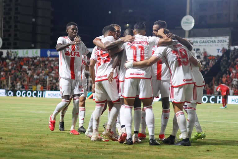 INTER VENCE SÃO LUIZ E ESTÁ CLASSIFICADO NO GAUCHÃO.