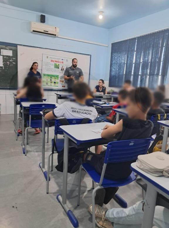 Palestras nas Escolas para o combate à Dengue