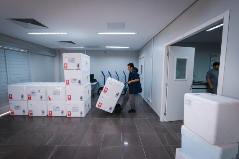 Estado recebe mais 964 mil doses de vacina contra a gripe