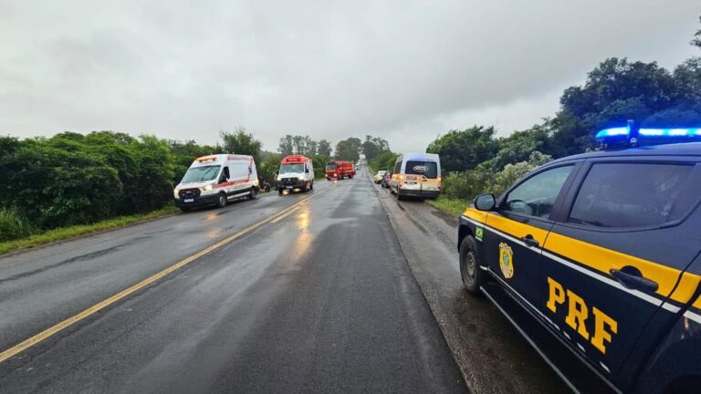 Acidente em Júlio de Castilhos deixou feridos com gravidade.