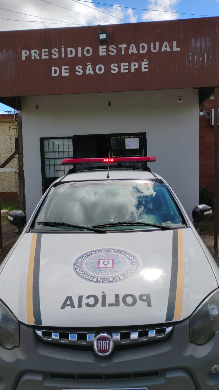 BRIGADA MILITAR CUMPRIU MANDADO DE PRISÃO CIVIL E PRISÃO DE FORAGIDO DA JUSTIÇA