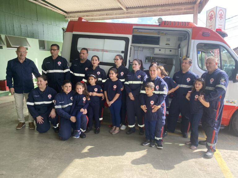 SÃO SEPÉ GANHA UMA NOVA AMBULÂNCIA DO SAMU.