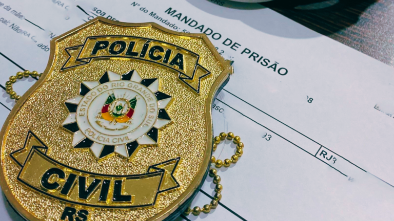 Homem é preso em Restinga Sêca por condenação por lesão corporal gravíssima cometida em Santa Catarina