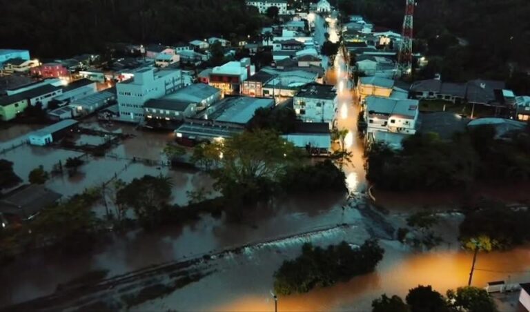 Município de Mata na região central foi a cidade mais afetada com o temporal.