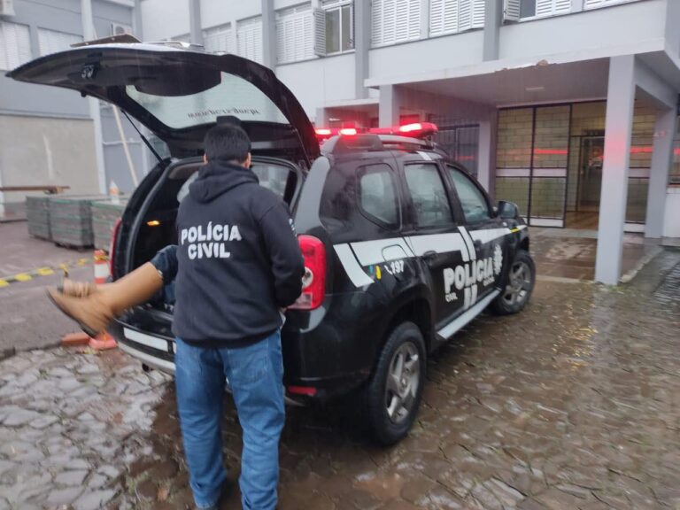 VIOLÊNCIA CONTRA A MULHER EM NOVA PALMA | Na tarde de sábado, dia 28, a Polícia Civil prendeu preventivamente um homem acusado de vários espancamentos contra sua mulher.