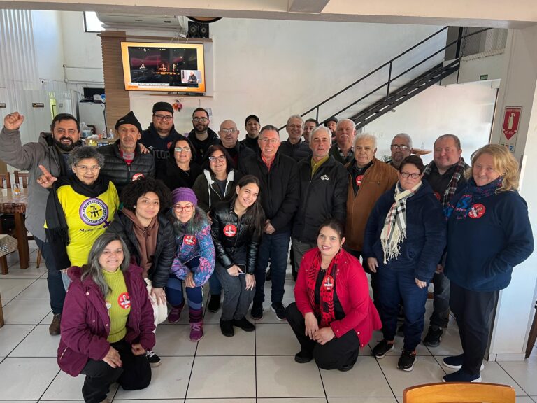 DEPUTADO VALDECI OLIVEIRA VISITOU SÃO SEPÉ NESTA SEXTA-FEIRA (27).