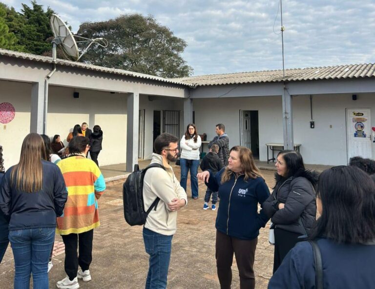 Educação de São Sepé realiza visita técnica em escola rural de Piratini
