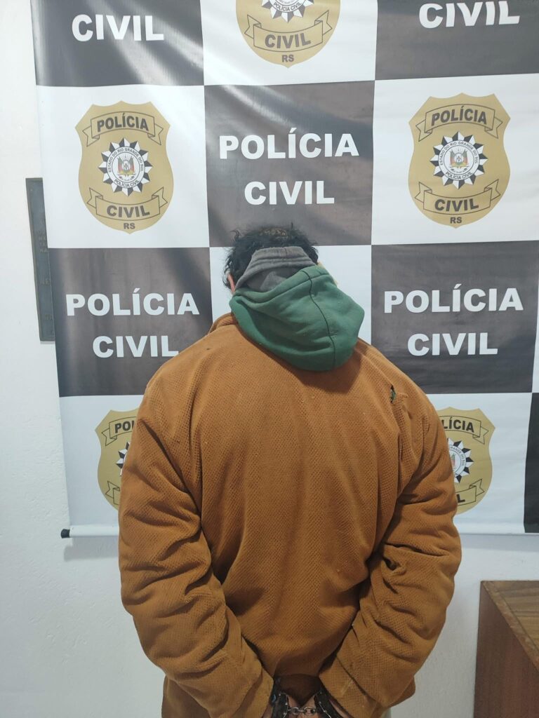 Câmeras de Vigilância ajudam na prisão de homem acusado de furtos em São Sepé.