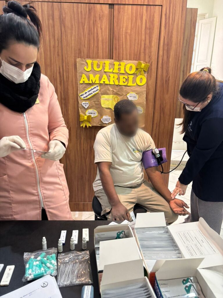 Encerramento do Julho Amarelo com ações nas comunidades