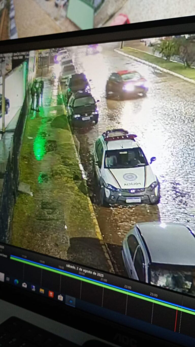 Foragido do sistema prisional é preso em São Sepé com apoio do videomonitoramento.