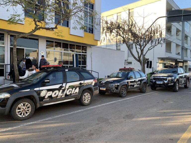 Polícia Civil mobiliza 310 policiais em operação na Quarta Colônia.