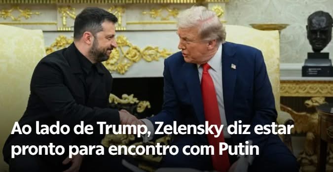 Trump diz que fará “de tudo” pela paz entre Rússia e Ucrânia, mas admite incerteza sobre cessar-fogo