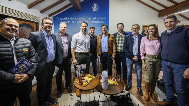 Governo do RS e Lactalis Brasil anunciam investimento de R$ 400 milhões no Rio Grande do Sul.