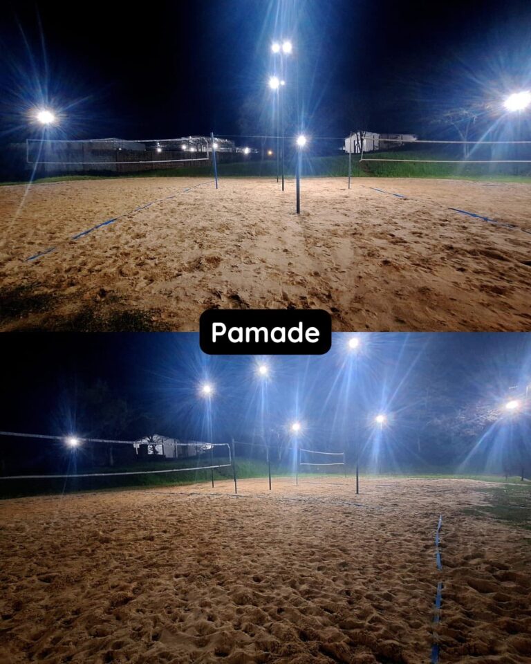 Espaços esportivos de São Sepé recebem novas iluminações