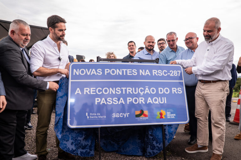 Obras de duplicação da ponte na RSC-287 começam nesta semana